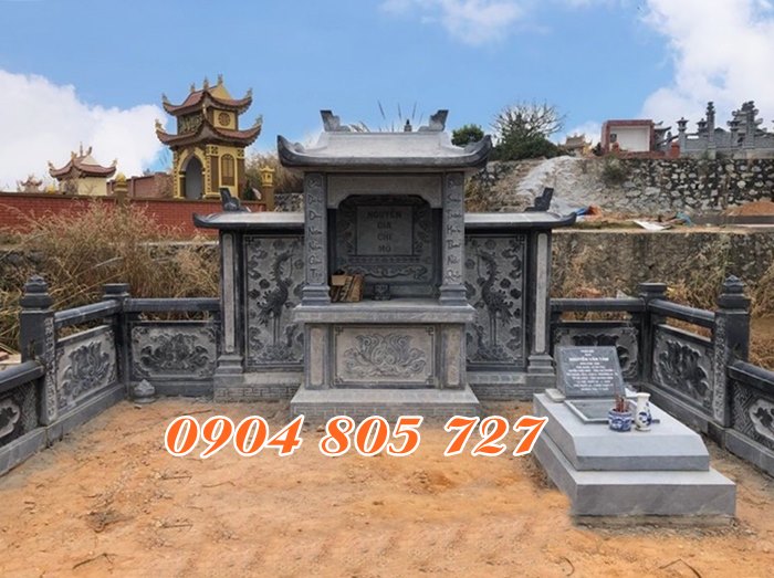 Xây lăng mộ đá tại Kiên Giang để tro cốt