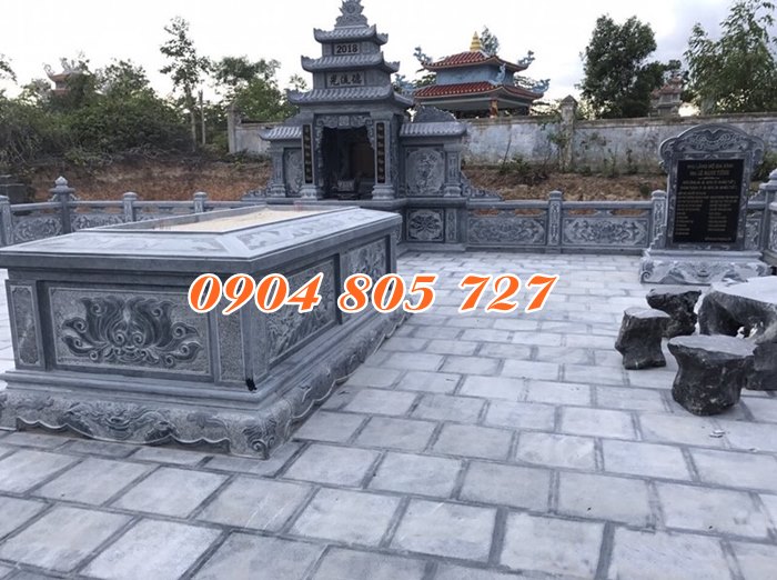 Xây lăng mộ đá tại Kiên Giang để tro cốt