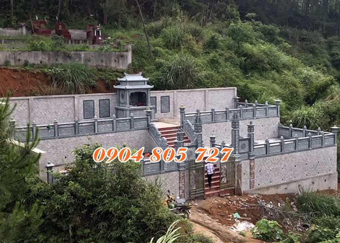 Xây lăng mộ đá tại Kiên Giang để tro cốt
