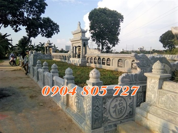 Xây lăng mộ đá tại Kiên Giang để tro cốt