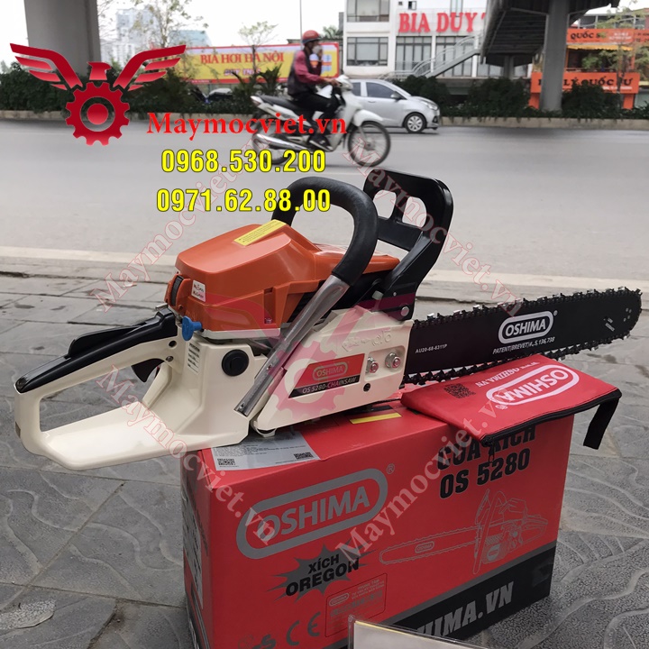 Tổng kho bán máy cưa xích chạy xăng pha nhớt giá rẻ