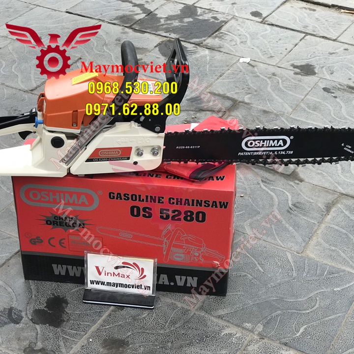 Tổng kho bán máy cưa xích chạy xăng pha nhớt giá rẻ