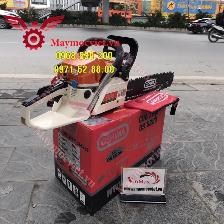 Tổng kho bán máy cưa xích chạy xăng pha nhớt giá rẻ