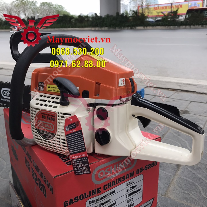 Tổng kho bán máy cưa xích chạy xăng pha nhớt giá rẻ