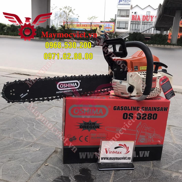 Tổng kho bán máy cưa xích chạy xăng pha nhớt giá rẻ