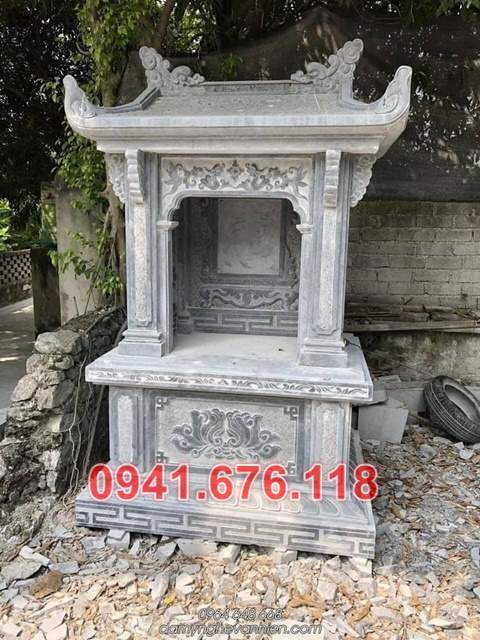 Mẫu khóm thờ tủ thờ bằng đá đẹp bán tại tây ninh an giang am miếu
