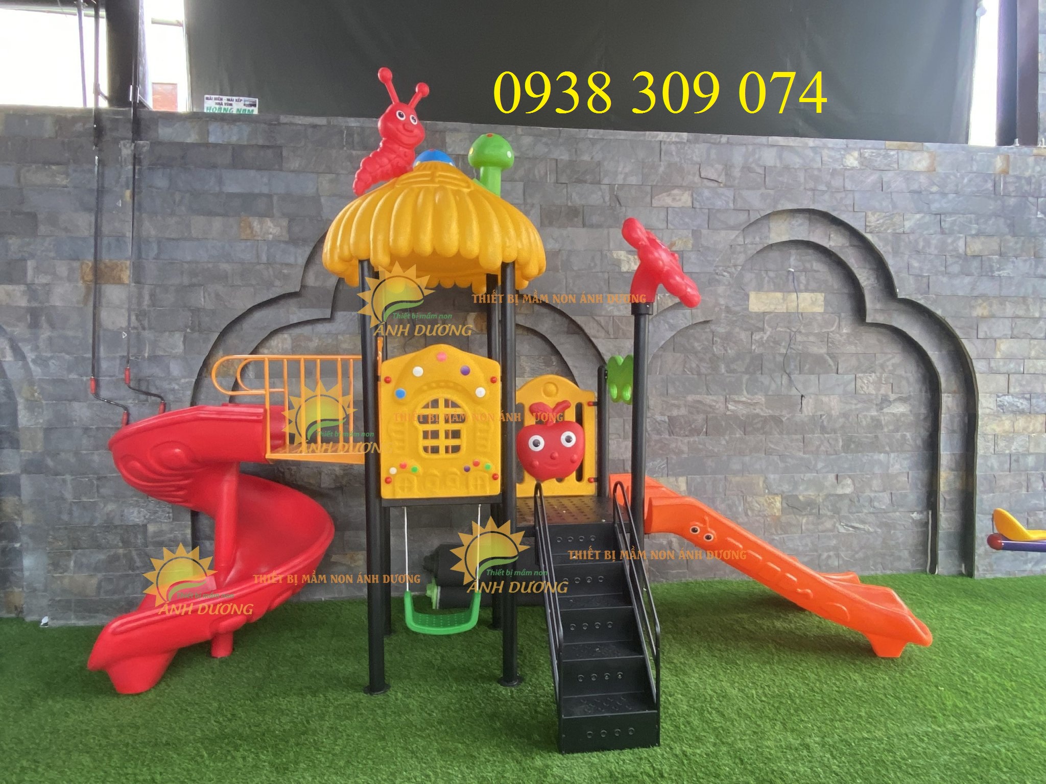Cầu trượt liên hoàn nhập khẩu cao cấp AD0824