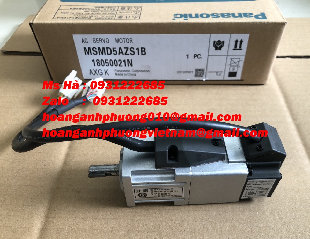 Chuyên nhập khẩu dòng servo panasonic động cơ MSMD5AZS1B