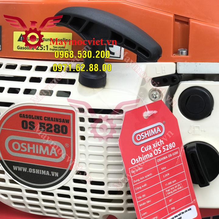 Máy cưa xích chính hãng Oshima 5280- bảo hành 12 tháng