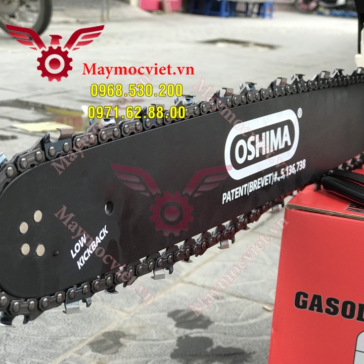 Máy cưa xích chính hãng Oshima 5280- bảo hành 12 tháng