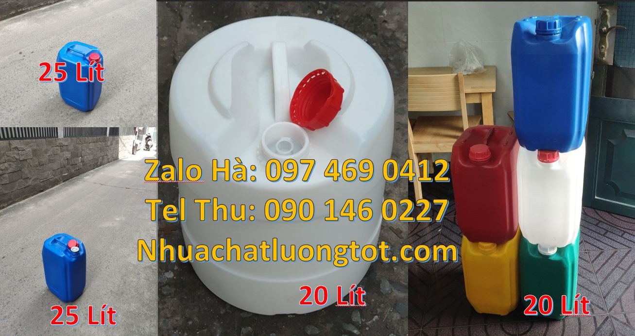 can nhựa 20l đựng rượu,can nhựa 25l đựng xăng dầu,can nhựa xanh giá rẻ