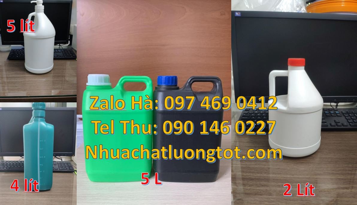 can nhựa 2l đựng rượu,can nhựa 10l đựng mật ong,can nhựa xanh giá rẻ