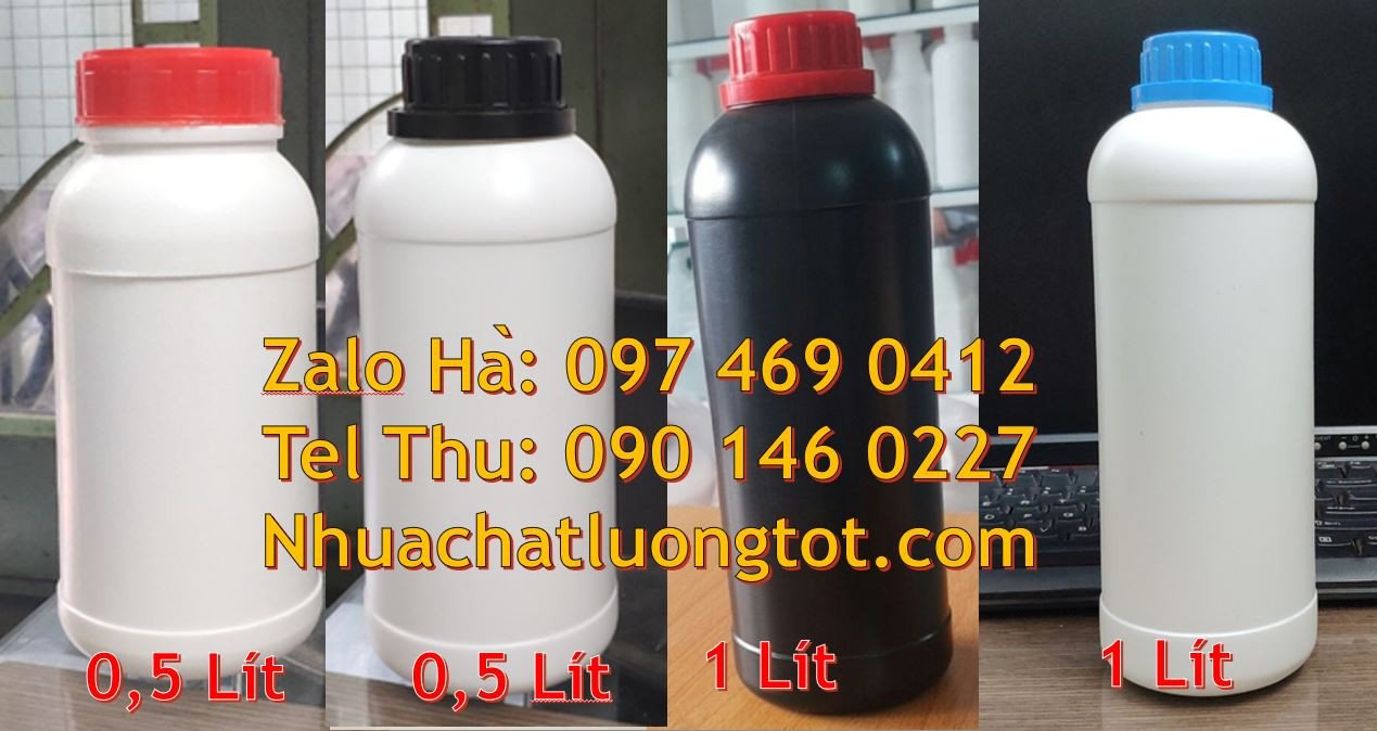 chai nhựa 1l đựng dầu ăn,chai nhựa 0.5l đựng hóa chất,chai nhựa giá rẻ