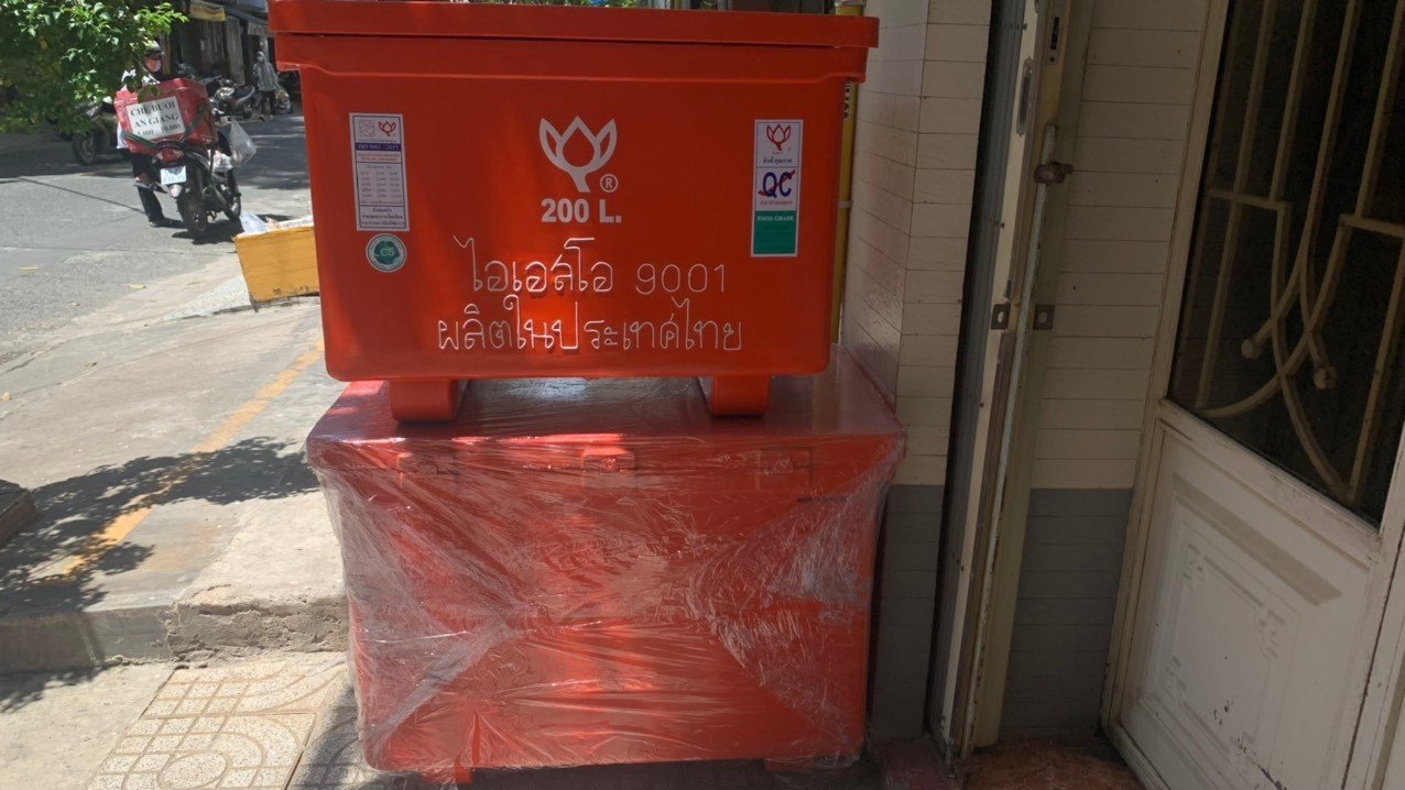 Thùng giữ lạnh nhập khẩu Thái Lan 200 lit - 094 779 7507 Lan