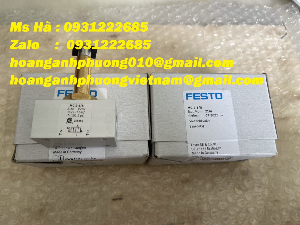 Air solenoid festo MC-2-1/8 - Công Ty Hoàng Anh Phương