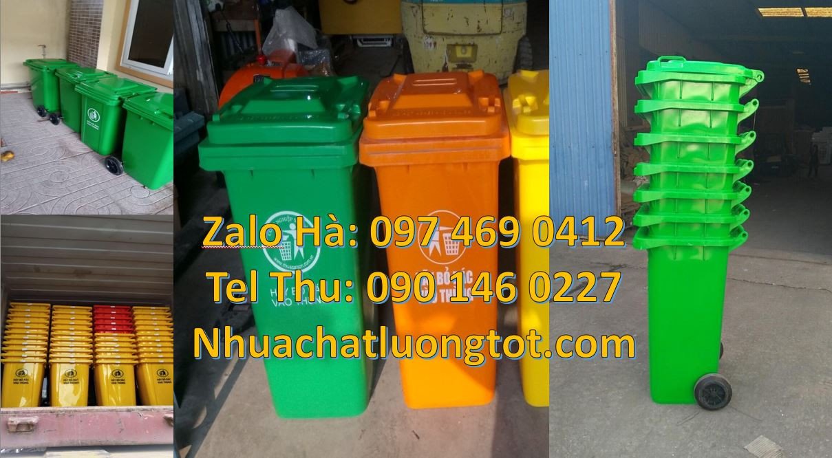 thùng rác 120l nắp hở,thùng rác 240l 2 bánh xe,thùng rác công cộng rẻ