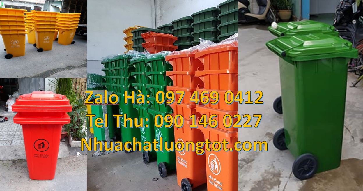thùng rác 120l nắp hở,thùng rác 240l 2 bánh xe,thùng rác công cộng rẻ