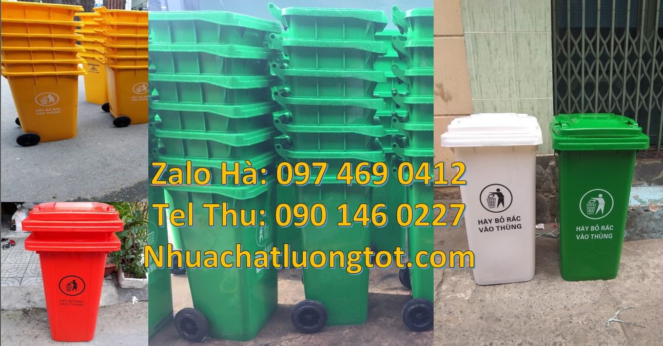 thùng rác 120l nắp hở,thùng rác 240l 2 bánh xe,thùng rác công cộng rẻ