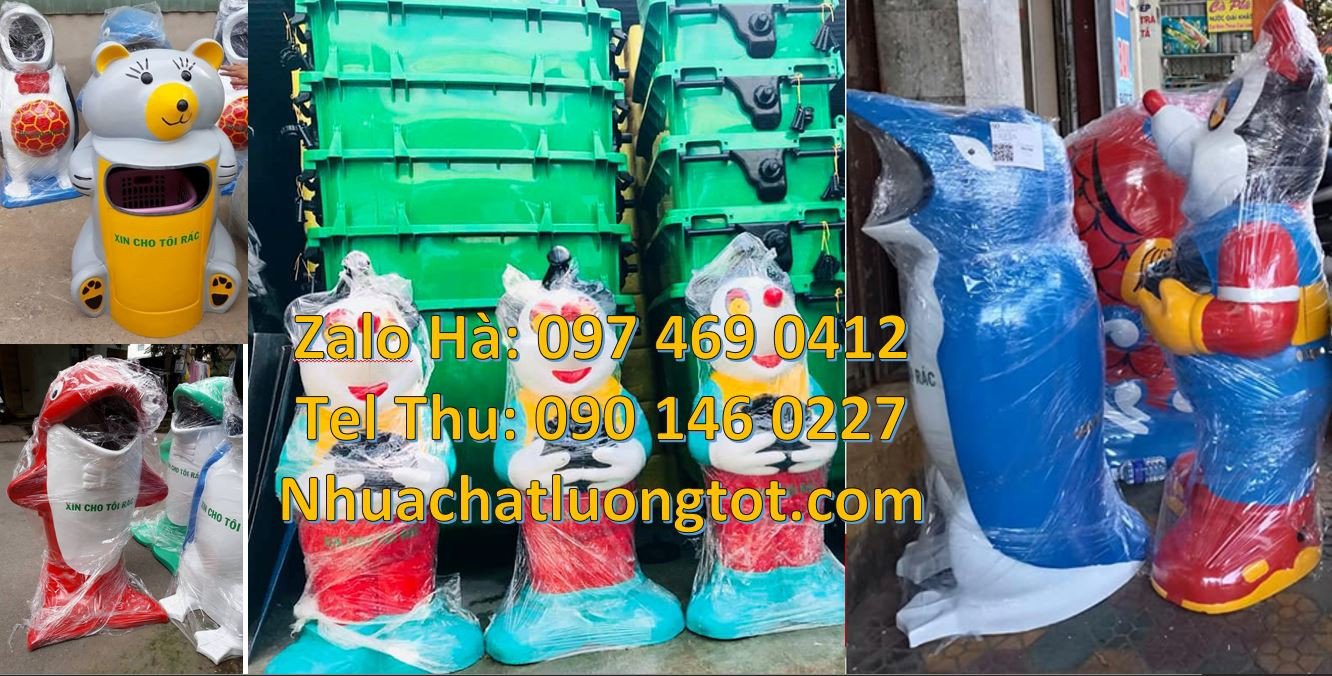 thùng rác hình con chim cánh cụt,sọt rác hình con gấu,thùng rác con th