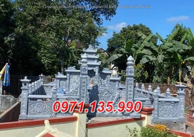 Khuôn viên lăng mộ đá đẹp bán tại kiên giang hậu giang nghĩa trang đá