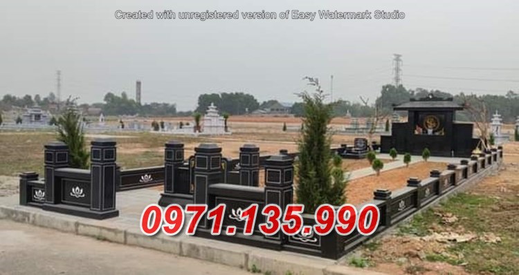 Khuôn viên lăng mộ đá đẹp bán tại quảng nam quảng ngãi nghĩa trang đá
