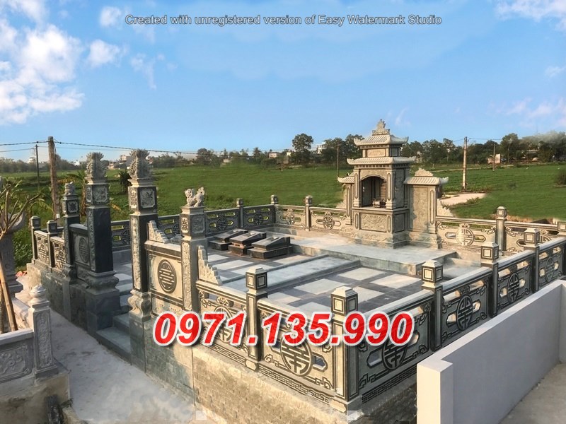 Khu nghĩa trang đá đẹp bán tại bạc liêu đồng nai -  nhà mồ gia tộc
