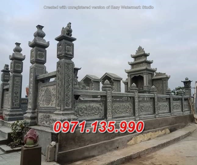 Khu nghĩa trang đá đẹp bán tại bạc liêu đồng nai -  nhà mồ gia tộc