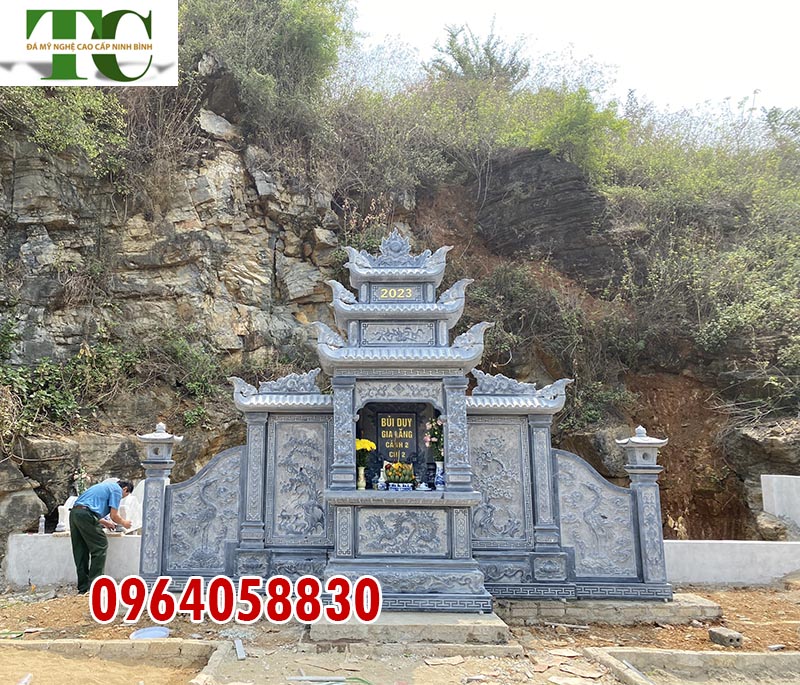 Cập nhật mới xây lăng mộ đá đẹp lắp tại Hoằng Hóa Thanh Hóa
