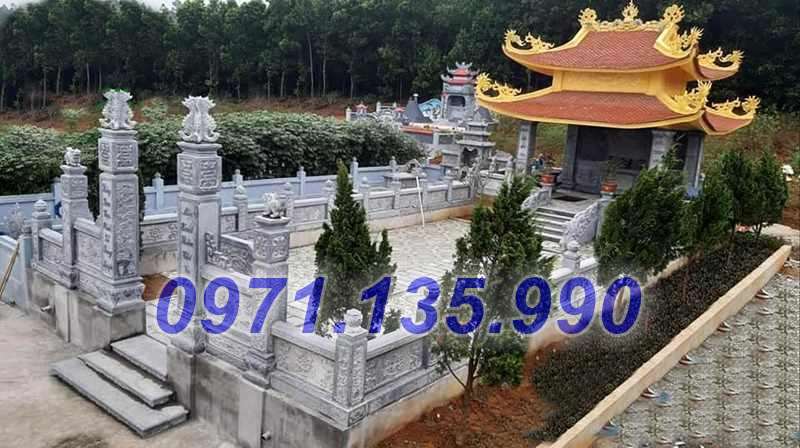 Khu nghĩa trang đá đẹp bán tại Nghệ An hà tĩnh - nhà mồ đá gia tộc