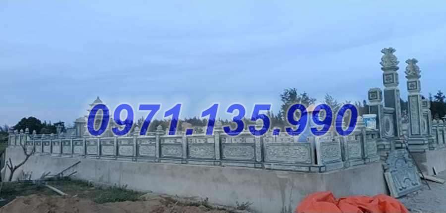 Khu nghĩa trang đá đẹp bán tại Nghệ An hà tĩnh - nhà mồ đá gia tộc