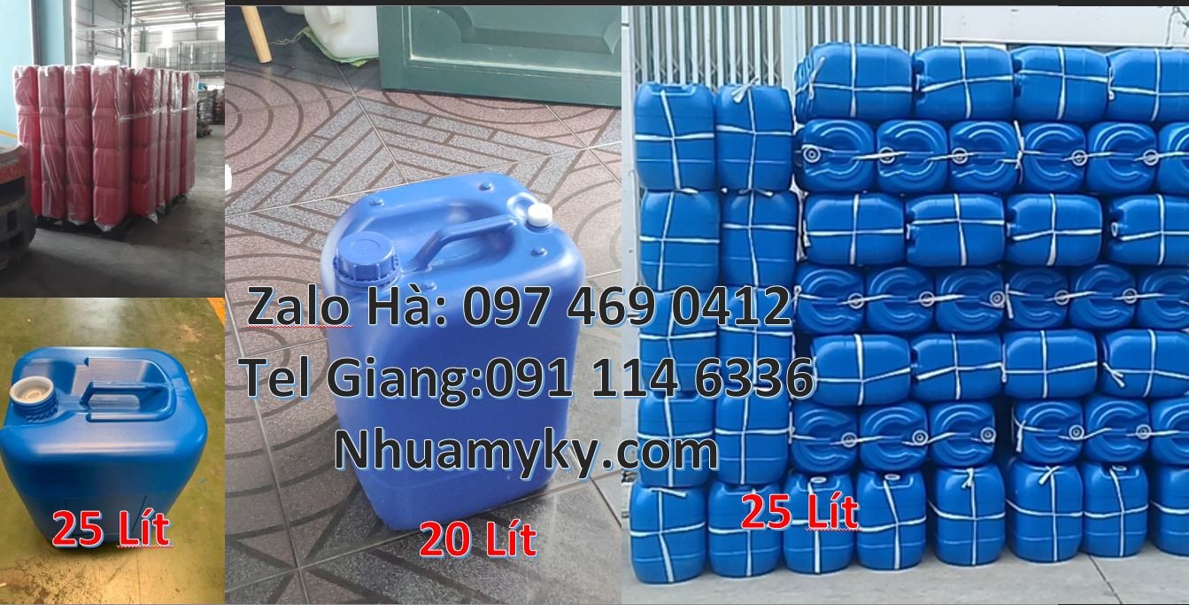 can nhựa 20l đựng mật,can nhựa 25l đựng chất lỏng,can nhựa trắng giárẻ