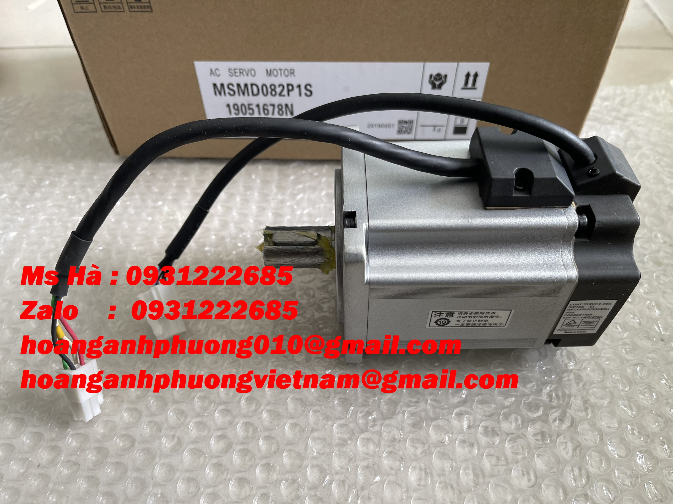 Đông cơ ( motor) panasonic giá cạnh tranh hiện nay MSMD082P1S