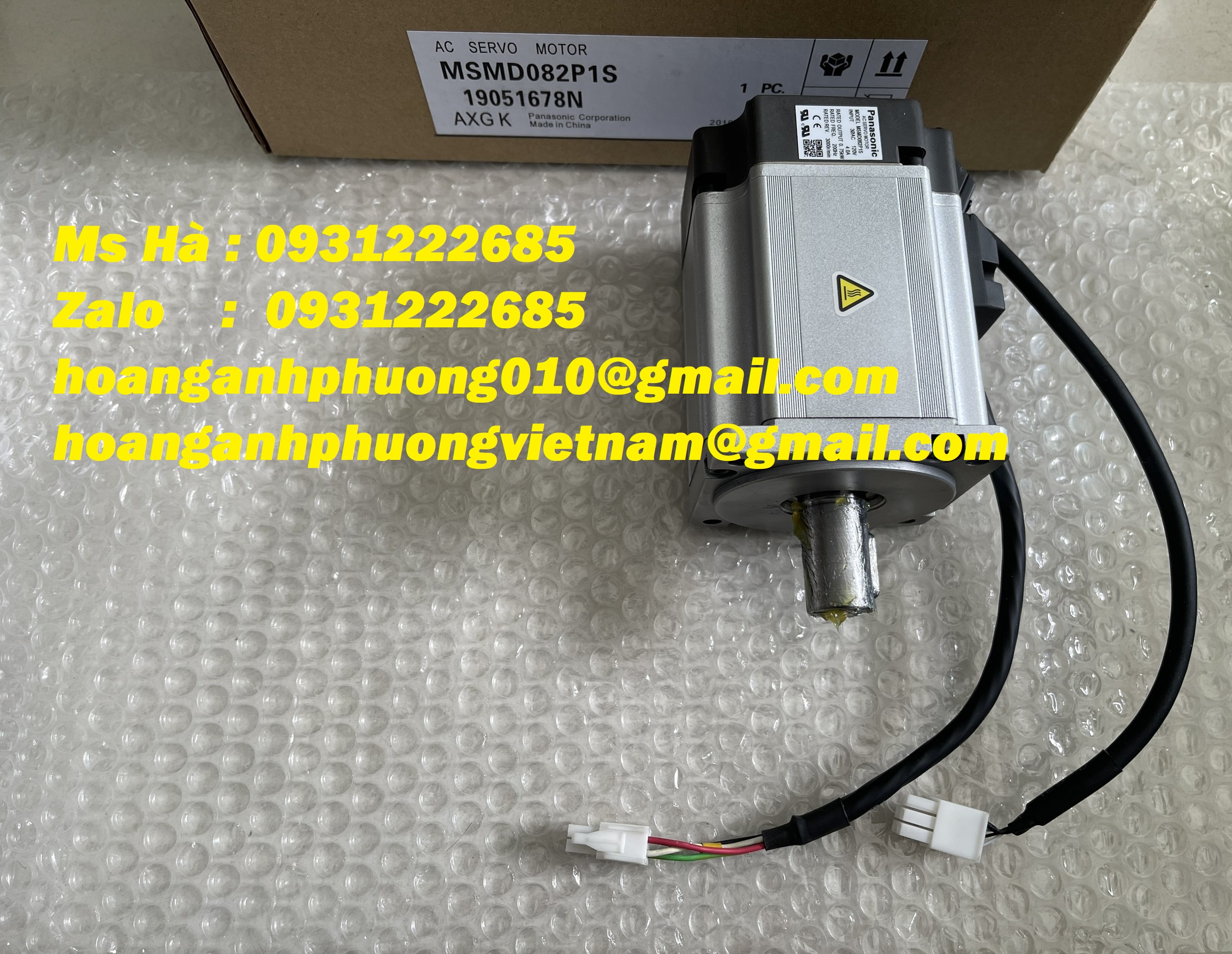 Đông cơ ( motor) panasonic giá cạnh tranh hiện nay MSMD082P1S