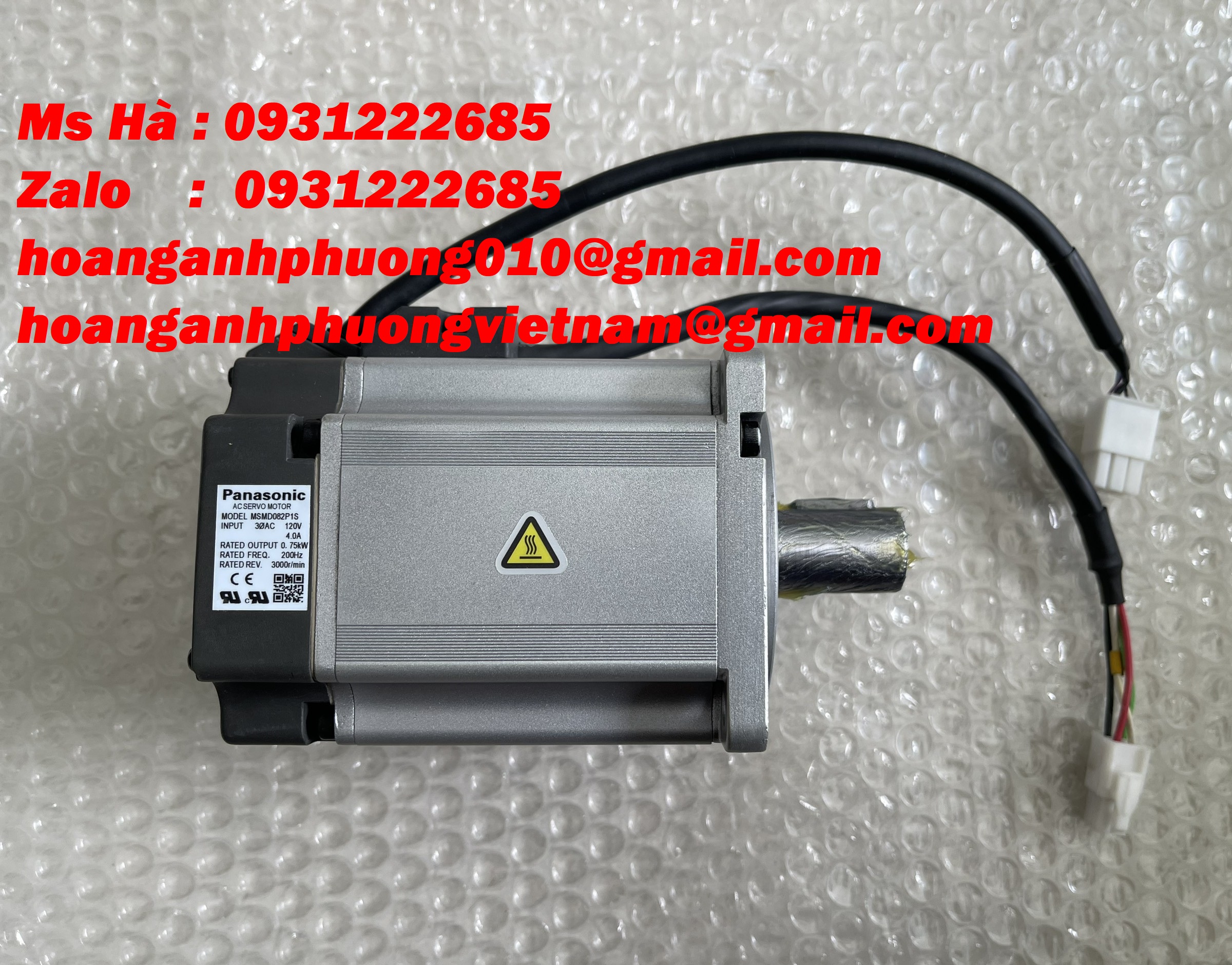 Đông cơ ( motor) panasonic giá cạnh tranh hiện nay MSMD082P1S