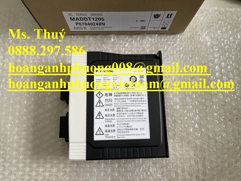 MADDT1205  Bộ điều khiển Servo Panasonic chính hãng