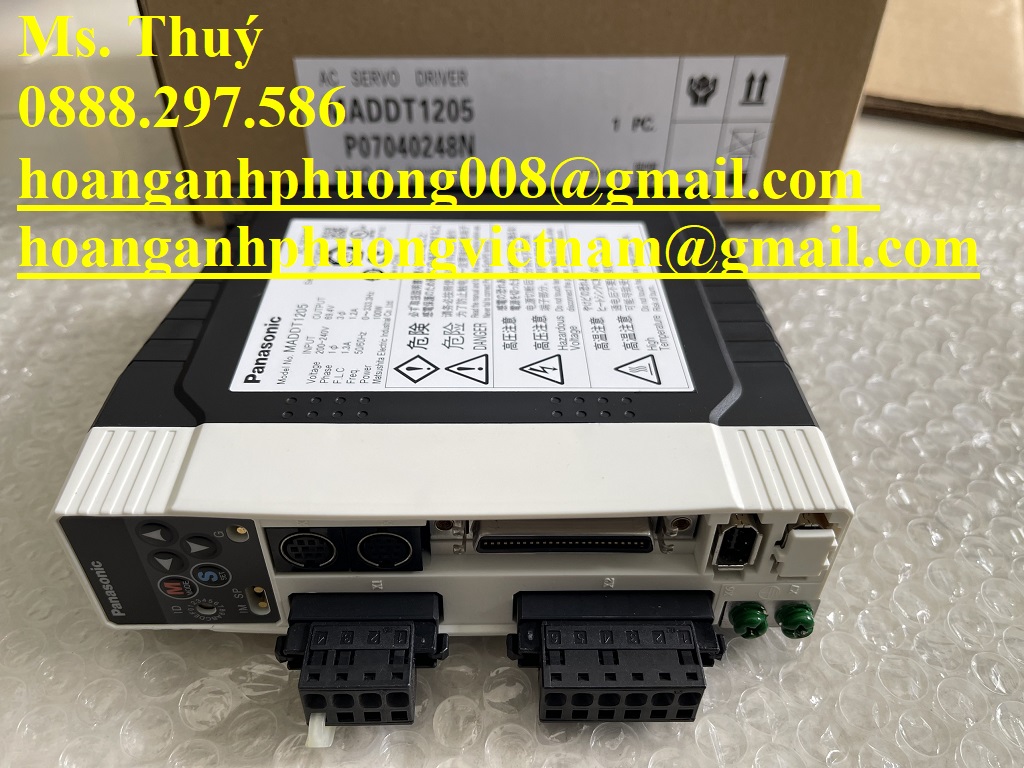 MADDT1205  Bộ điều khiển Servo Panasonic chính hãng