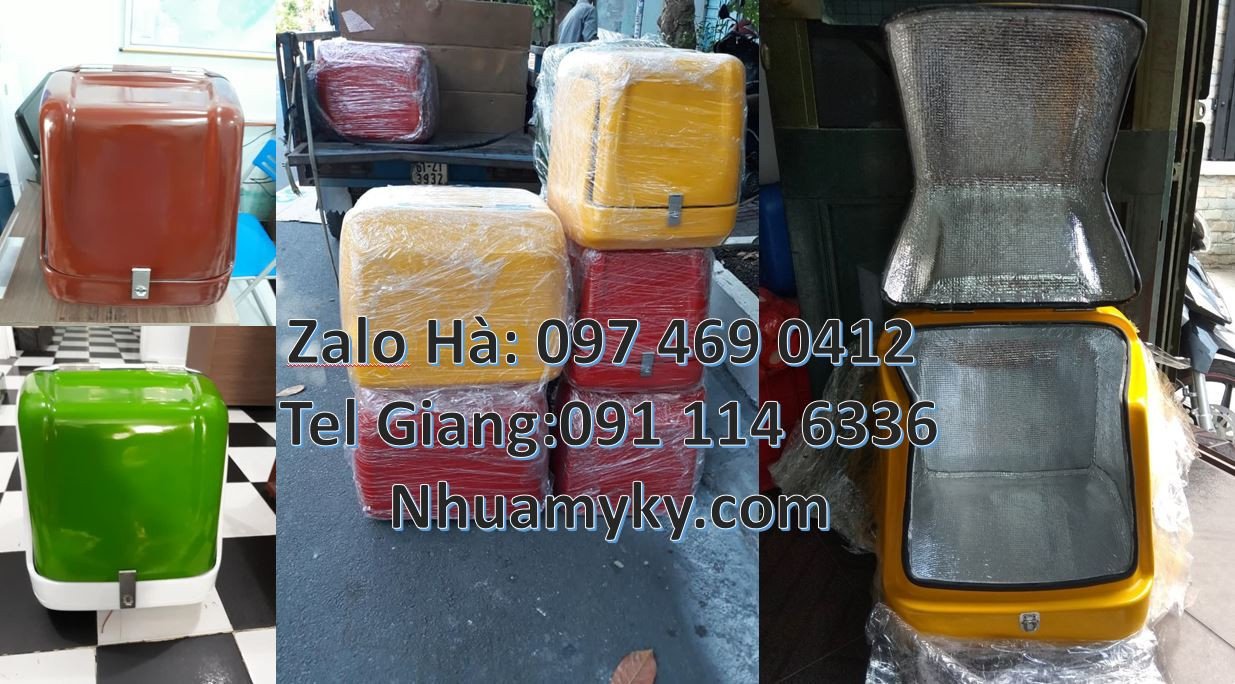 thùng giao hàng cỡ lớn,thùng giao đồ ăn nhanh,thùng giao thư báo giá r