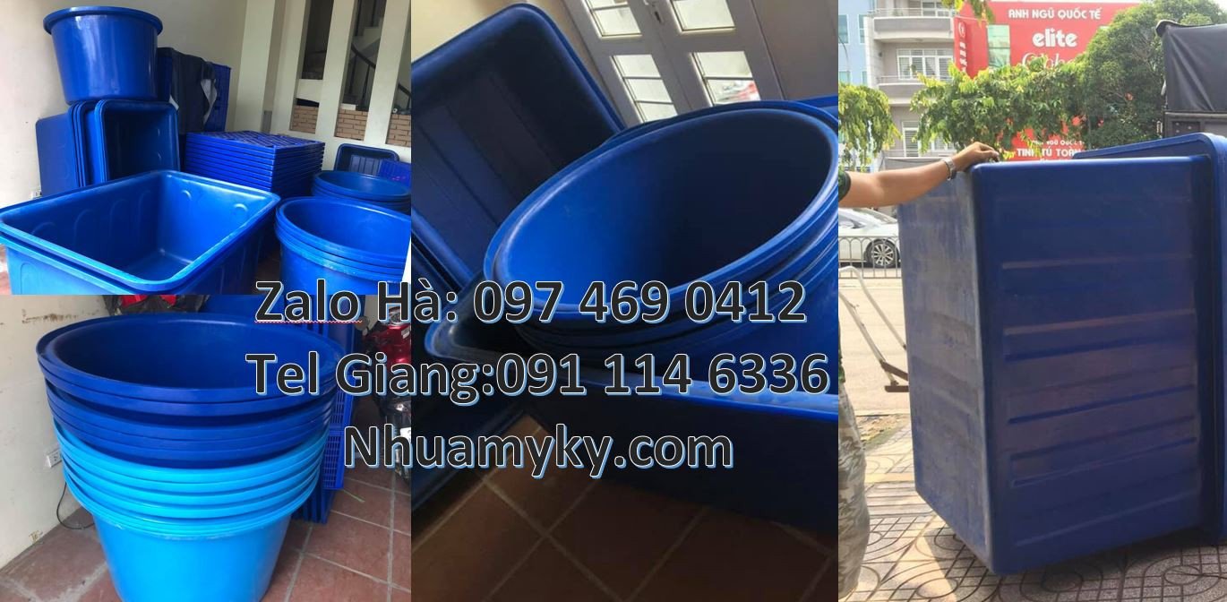thùng nhựa tròn 2000l,thùng nhựa vuông 1000l,thùng nhựa tròn màu xanh