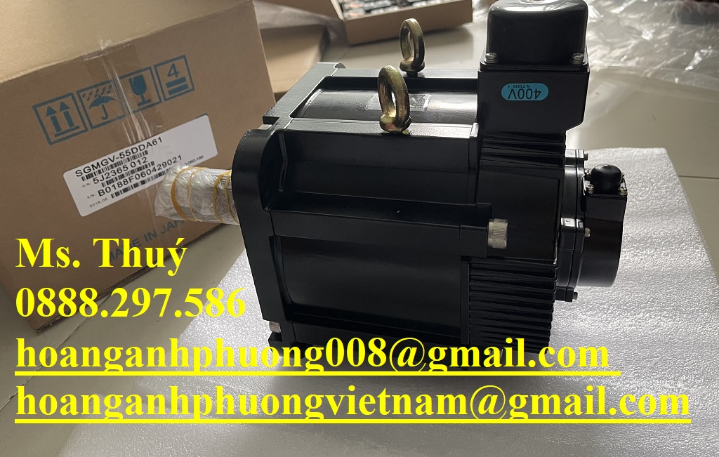 Yaskawa SGMGV-55DDA61  Động cơ chính hãng, mới 100%