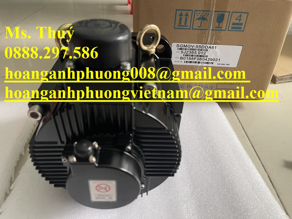 Yaskawa SGMGV-55DDA61  Động cơ chính hãng, mới 100%