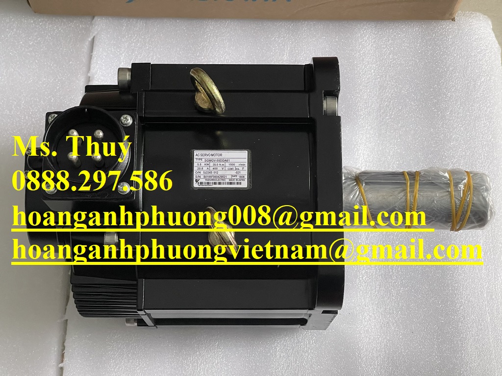 Yaskawa SGMGV-55DDA61  Động cơ chính hãng, mới 100%