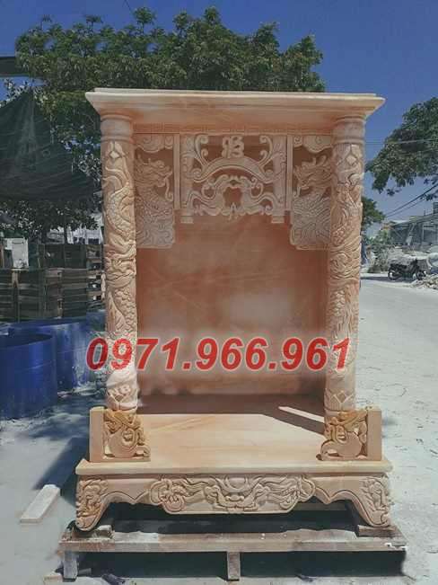 33 Mẫu bàn thờ thần tài ông địa bằng đá đẹp bán toàn quốc