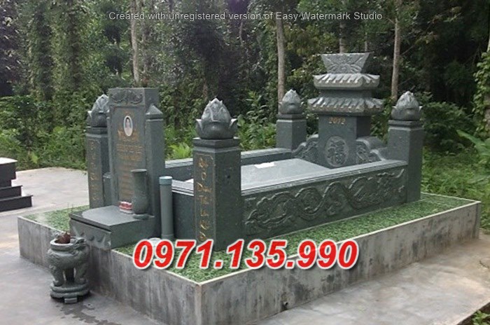 Mẫu mộ đá kim tĩnh đẹp bán tại Kiên giang - nhà mồ kim tĩnh bằng đá