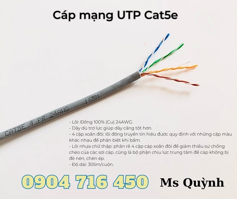 Nhà phân phối cáp mạng UTP Cat5 Altek Kabel