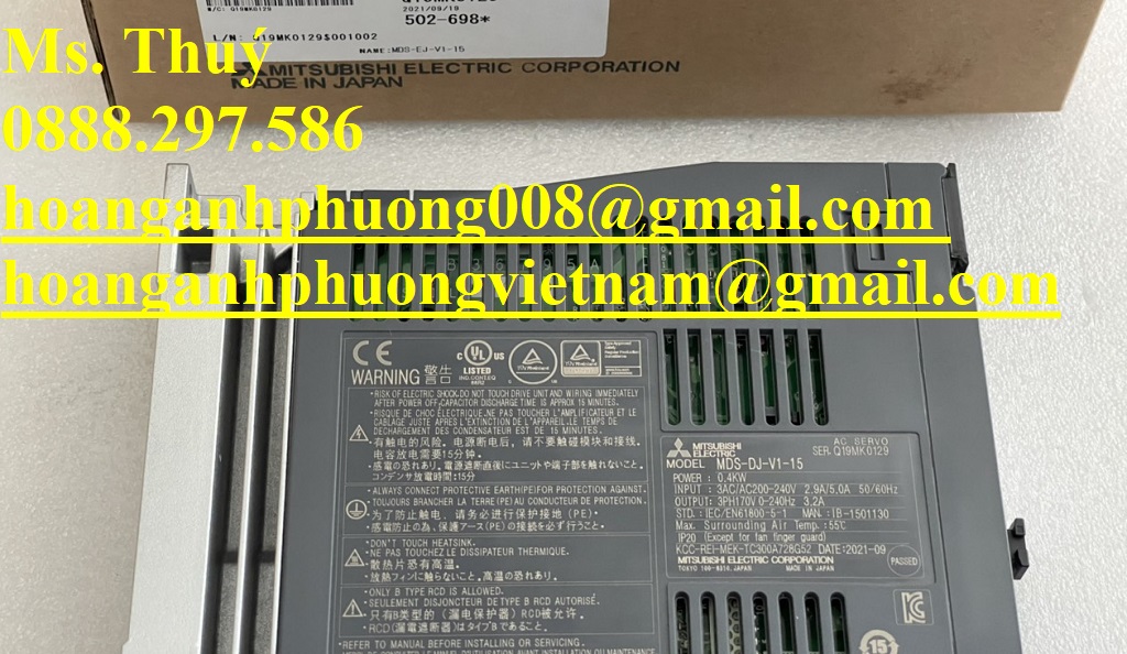 Bộ điều khiển Mitsubishi MDS-DJ-V1-15  BH chính hãng 12 tháng