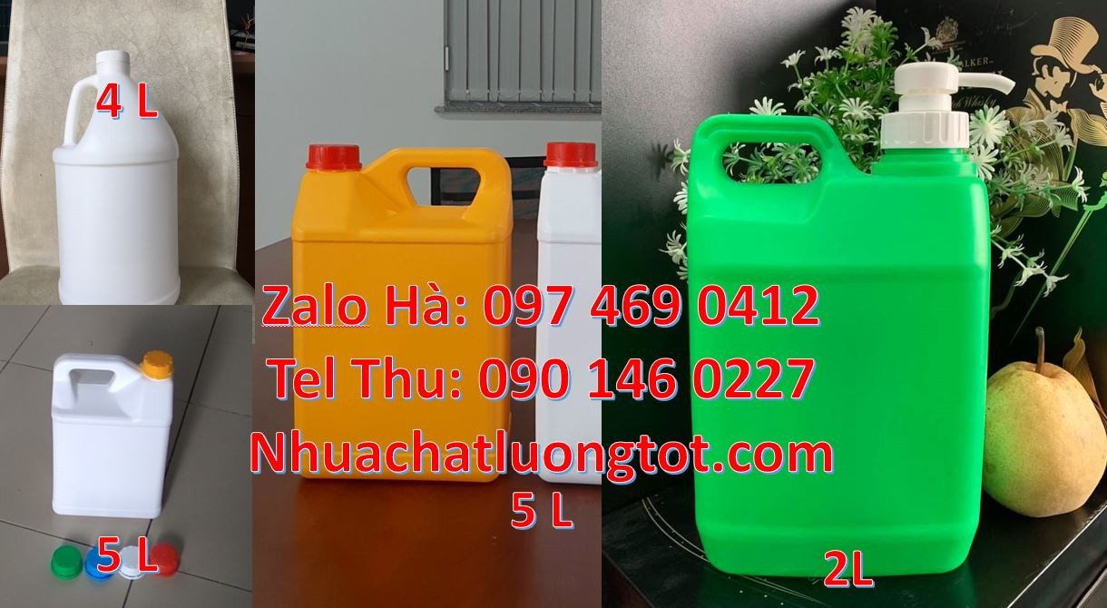 can nhựa xanh,can nhựa 5l đựng nước tương,can nhựa 2l đựng thực phẩm
