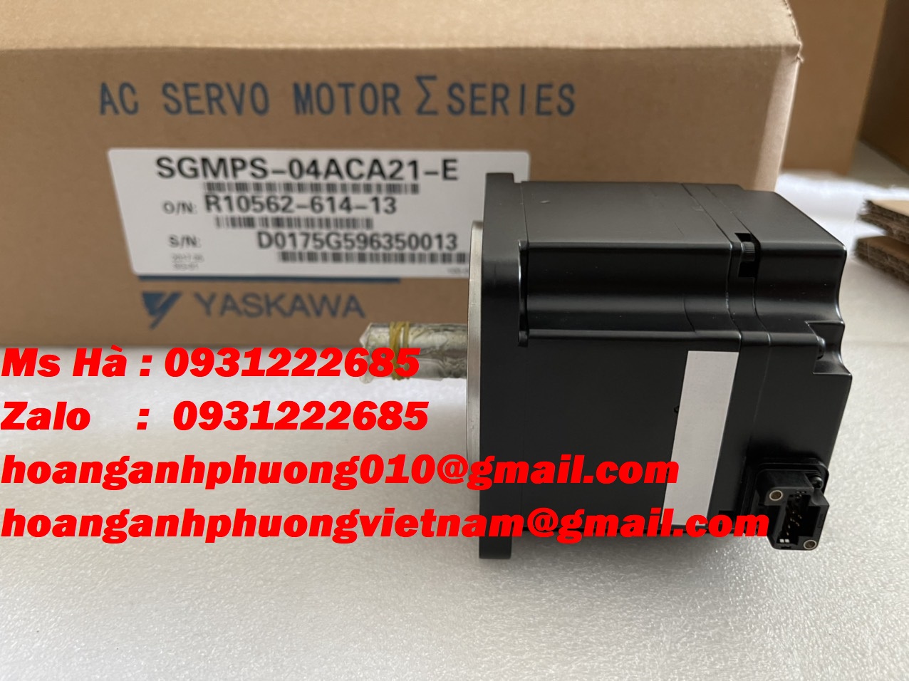 Bộ động cơ sẹc vô nhập dòng SGMPS series SGMPS-04ACA21-E