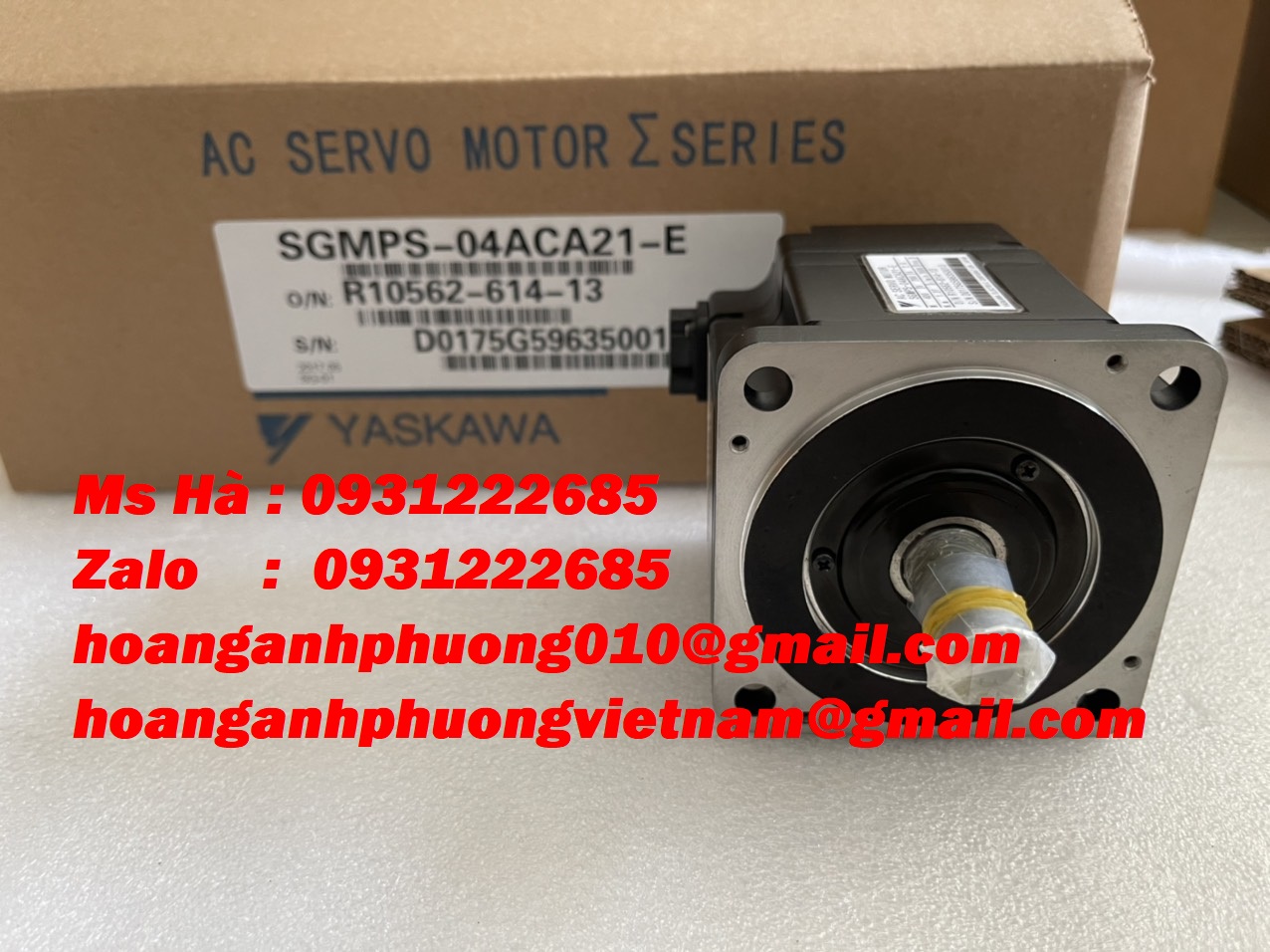 Bộ động cơ sẹc vô nhập dòng SGMPS series SGMPS-04ACA21-E