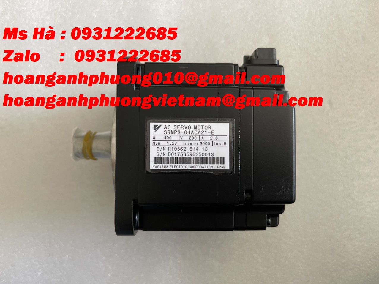 Bộ động cơ sẹc vô nhập dòng SGMPS series SGMPS-04ACA21-E