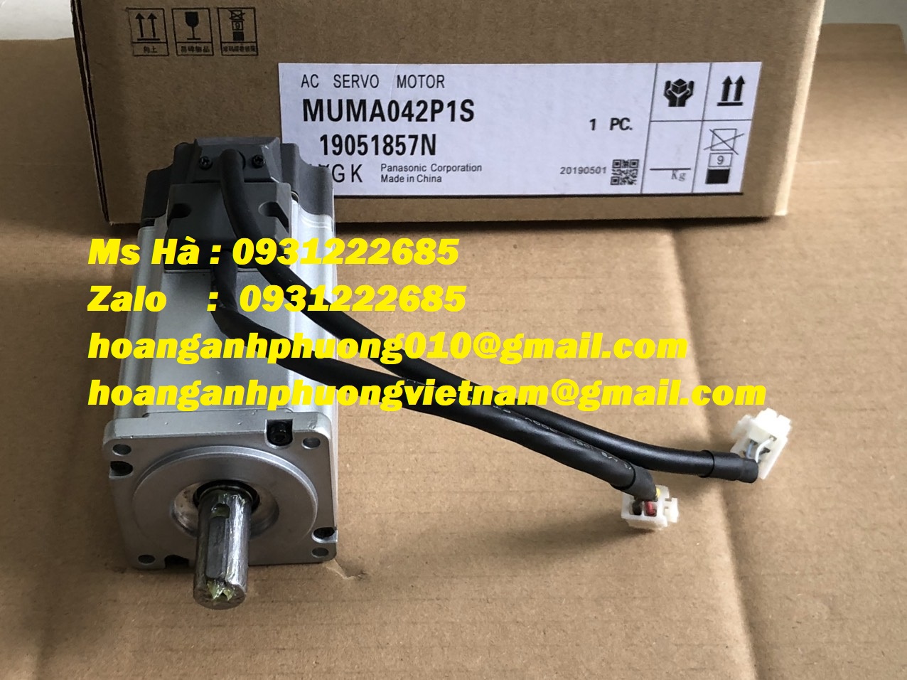 Hàng mới 100% - động cơ servo panasonic - MUMA042P1S -